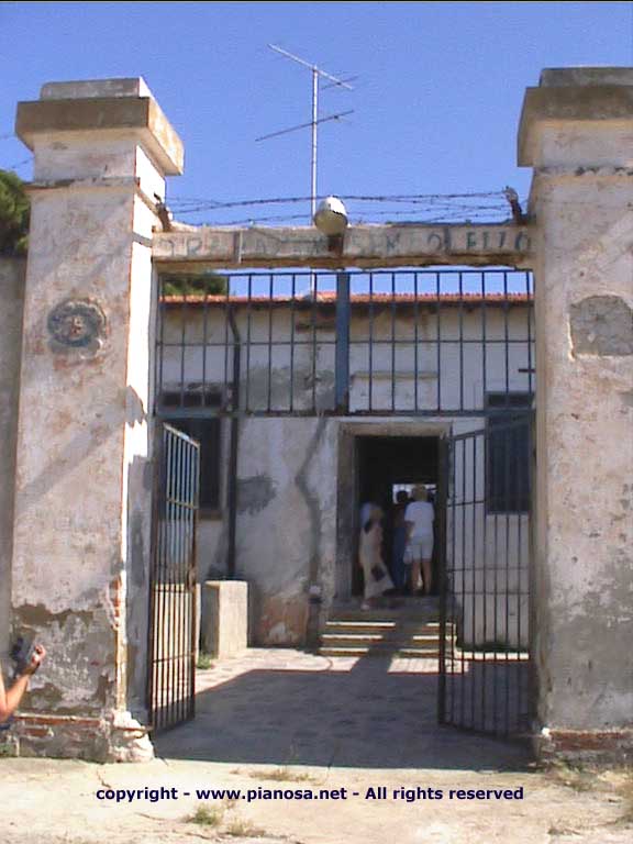 Un'ala del carcere di Pianosa